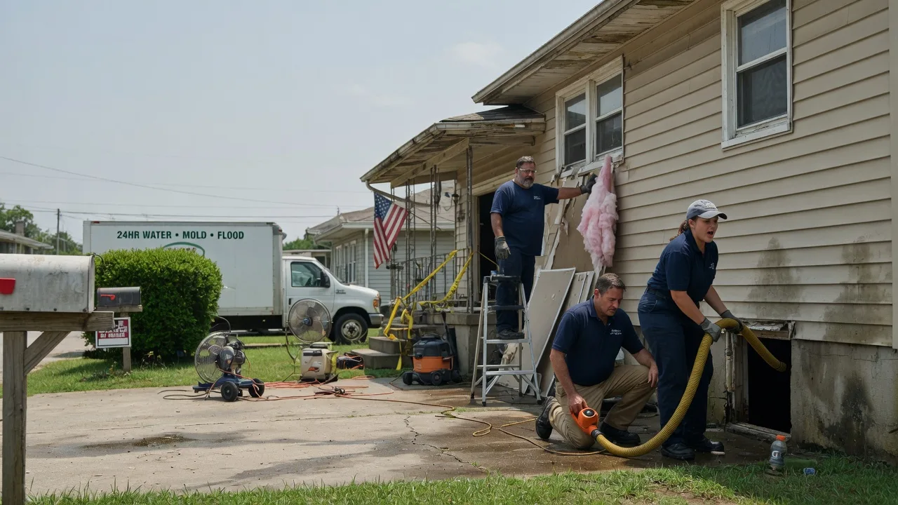 Water Damage Repair in Louisa, KY near me